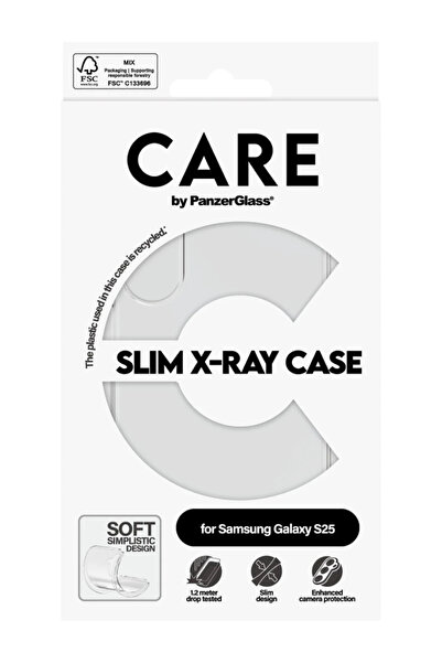 Panzer Glass Carcasă la modă CARE by PanzerGlass, transparentă, cu protecție ...