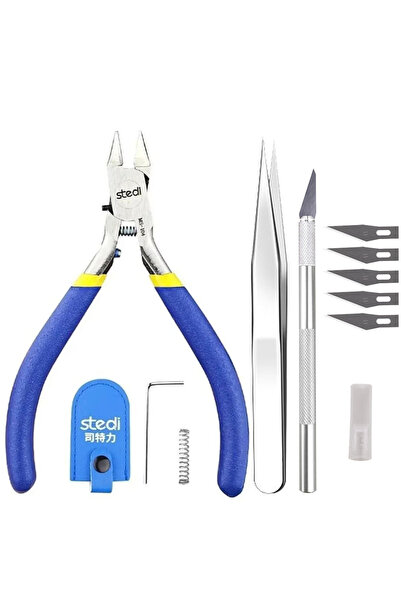 Choice3 طقم كماشة KUAIQU MS-104 A مقاس 117 مم، ذات حافة مفرد ، مصنوعة من فولا...