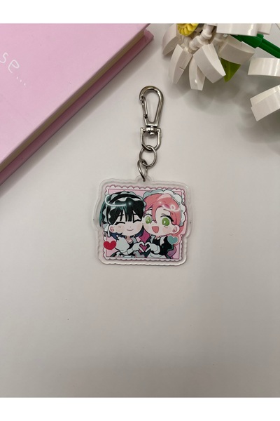Hara Company Ακρυλικό μπρελόκ/στολίδι τσάντας Anime Sua and Mizi της Alien Stage
