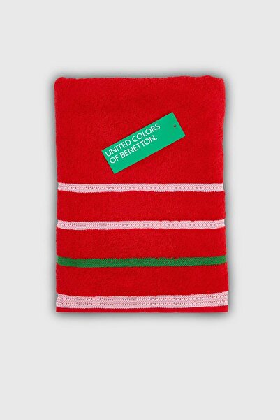 Benetton Home Be-0832-Rd 100% Памук Червен 70X140 см Кърпа за баня