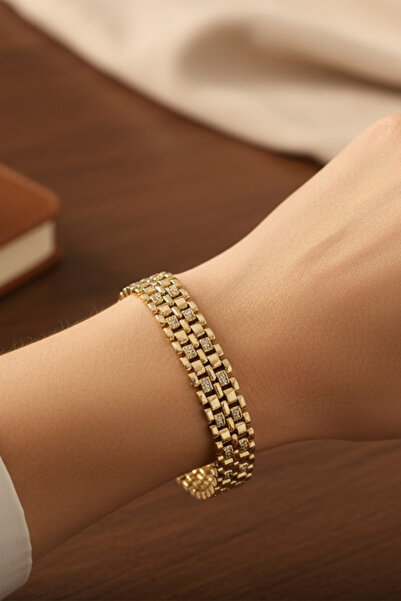 XUPING JEWELRY سوار من حجر الزركون بتصميم اللؤلؤ/مجوهرات XUPING