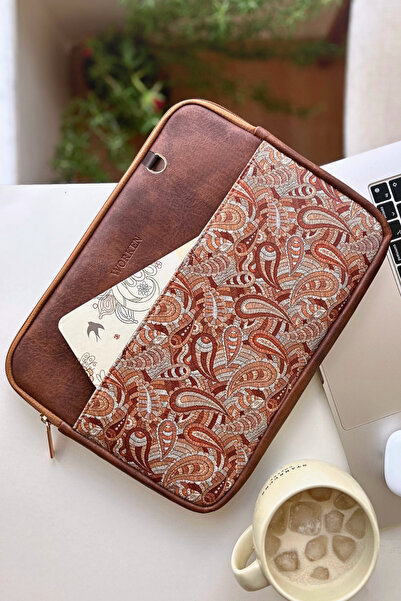 worken 13" - 14 Inç Omuz Askılı, El Tutma Aparatlı, Tablet Kılıf, Darbe Önley...