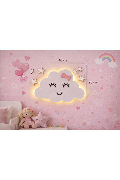 Diyar Tasarım Led Işıklı Çocuk Odası Duvar Dekorasyon