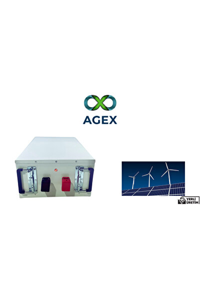 agex enerji 48 Volt 314 Ah LiFePO4 Lityum Batarya | Güneş Enerji Sistemi (GES...