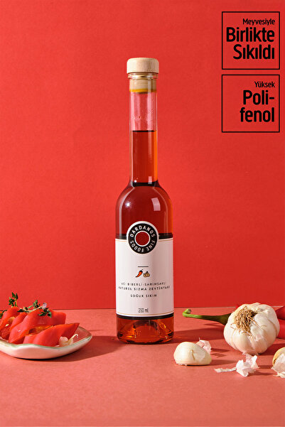 Dardanos Fine Foods Acı Biberli Sarımsaklı Naturel Sızma Zeytinyağı 250 ml He...