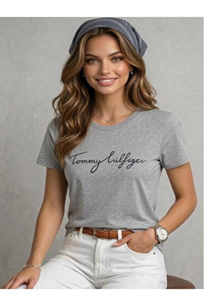 Tommy Hilfiger Harıtage Crew Neck Women's T-shırt