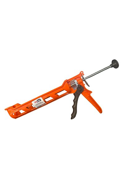 Helmax Plastik Profesyonel Silikon Tabancası Turuncu Mastik Tabancası