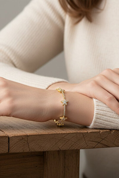 XUPING JEWELRY نمط اللؤلؤ/XUPING مجوهرات نجمة الزركون حجر سوار