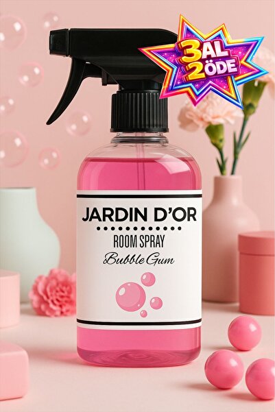 JARDIN D'OR Bubble Gum Room Spray Sakız Oda Spreyi 500 ml Oda Kokusu 86815293...