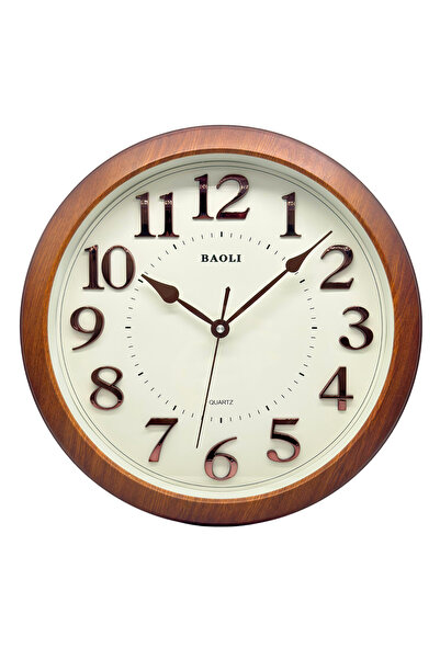 ALQANNAS ساعة حائط باولي الدائرية الصامتة