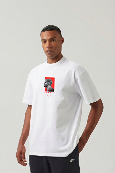 huuq wear Unisex M'âuro İ'cârd'i T-shirt %100 Pamuk