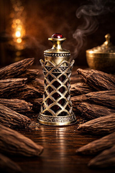 AROMENZA Kamboçya Oud Ekstra Yoğun (Cambodian Oud) 3 ml Yüksek Kaliteli Doğal...