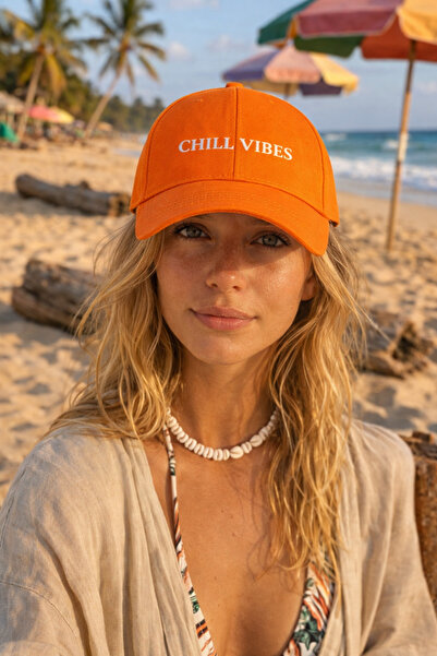 sf collection CHILL VIBES Șapcă sport de bază unisex cu imprimeu