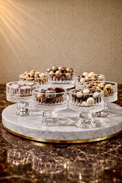 Maloria Elysia Ayaklı Lokumluk, Sunumluk Seti | 6'lı - 70ml