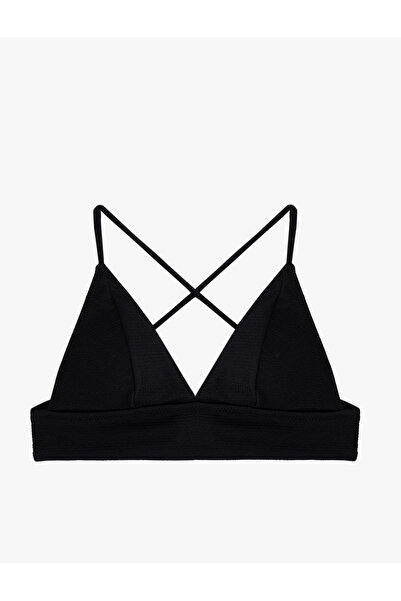 Koton Μπλουζάκι μπικίνι Bralet με λεπτομέρεια με κορδόνια στην πλάτη