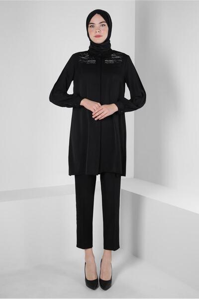 Alvina تونك مطبوع بالحجر 43567