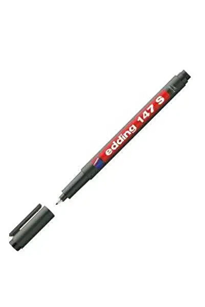Edding 147 S 0.3mm ممحاة قلم خلات دائم أسود