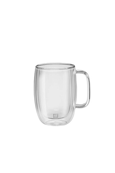 ZWILLING طقم أكواب لاتيه سورينتو بلس بجدار مزدوج، قطعتين 450 مل