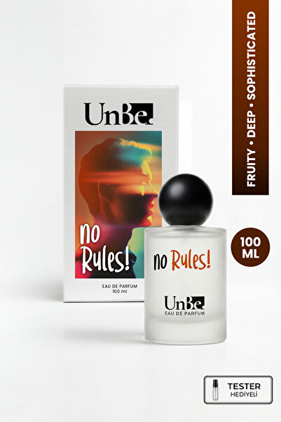 UnBe. No Rules Erkek Parfüm EDP 100 ML
