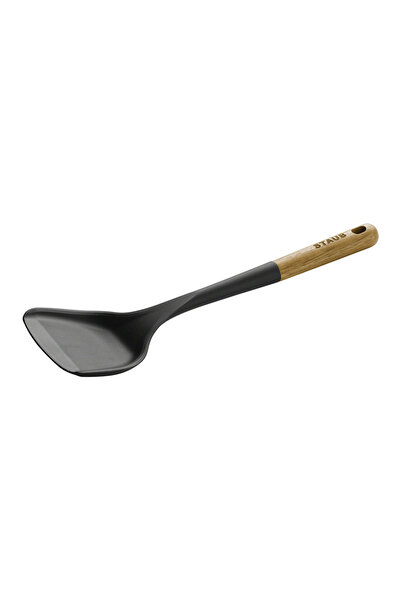 STAUB ملعقة سيليكون بطول 31 سم باللون الأسود