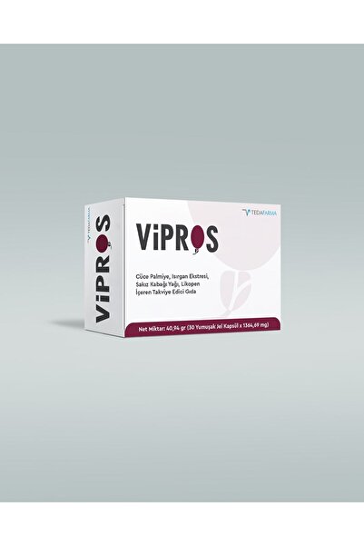 Tedafarma Vipros 30 Soft Jel Kapsül