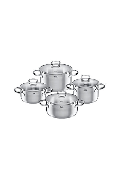 SİLİT Toskana Çelik Tencere Seti 4 Parça