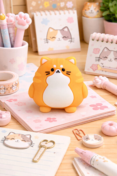 Giftpoint Gift Cat School Kids Cartoon Anime Eraser Stereoscopic Gift Toy 1 P...