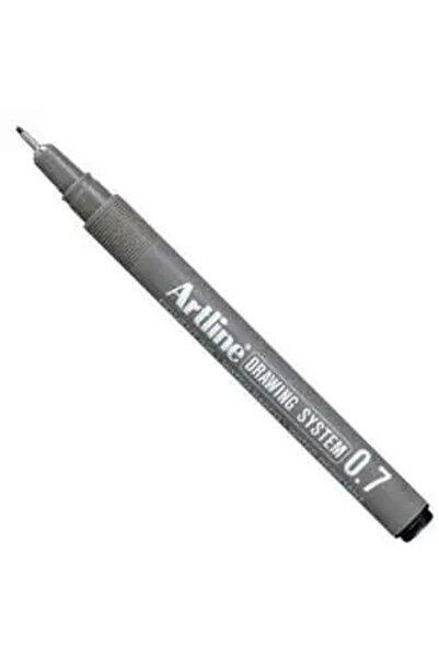 artline نظام الرسم 0.7 قلم رسم: 0.7 ملم أسود