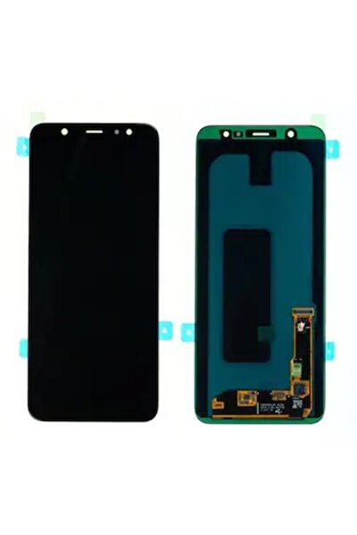 Samsung Galaxy A6 Plus 2018 Sm-a605 Lcd Ekran Dokunmatik Servis Orjinali Siyah