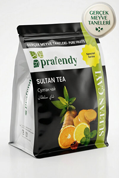 prafendy SULTAN ÇAYI - GERÇEK MEYVE TANELİ 1000 GR