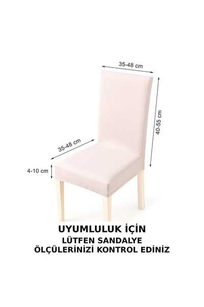 cottonkoza tekstil örme san. ve tic. ltd. şti. غطاء كرسي مرن - قماش قابل للتمدد ، غطاء حديث مرن وسميك غير قابل للانزلاق وقابل للغسل
