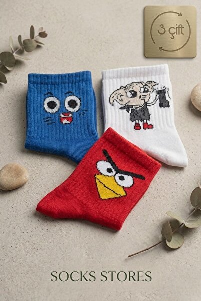 Socks Stores Sosete bărbați Femei Socket Sosete lungi Sosete cu modele colora...