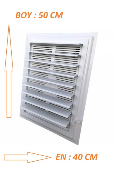 Genel Markalar Plastik Menfez Panjurmatik  40x50