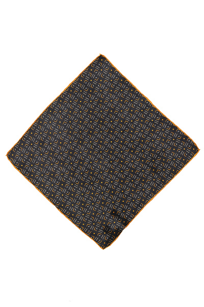 Abdullah Kiğılı Patterned Silk Handkerchief