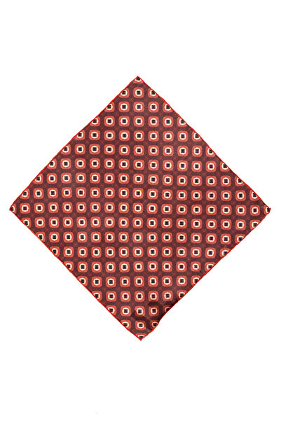 Abdullah Kiğılı Patterned Silk Handkerchief