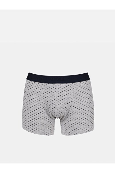 Colin's Boxeri gri pentru bărbați cu imprimeu modern