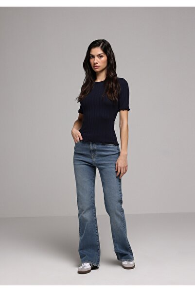 Colin's Pantaloni de blugi pentru femei, cu croiala normală, indigo deschis