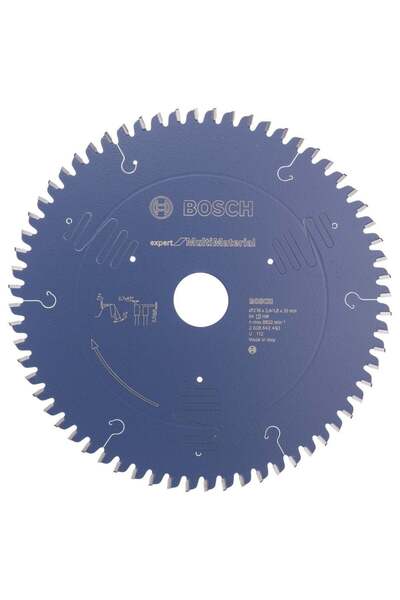 Bosch - Expert Serisi Çoklu Malzeme için Daire Testere Bıçağı 216*30 mm 64 Diş