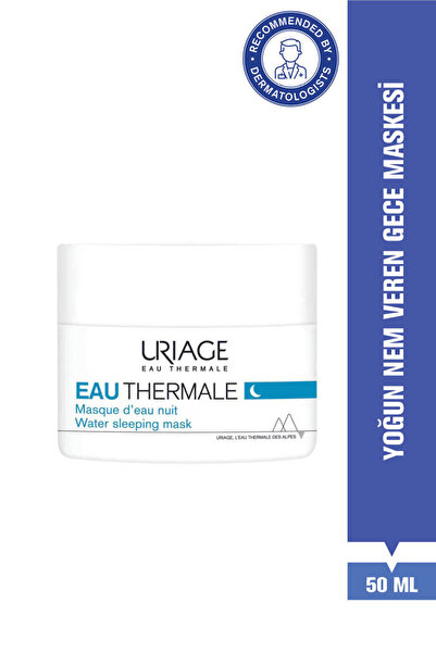 Uriage EAU THERMALE Yoğun Nem Veren Gece Bakım Maskesi 50 ml