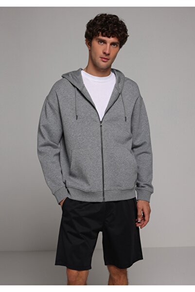 Colin's Oversize Fit Men's Gray Sweatshirt