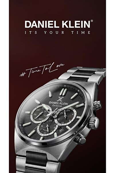 Daniel Klein Brand 2-Year Warranty 3 Atm Waterproof 42 mm Men's Wristwatch