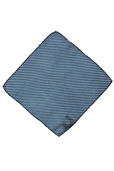 Abdullah Kiğılı Patterned Silk Handkerchief