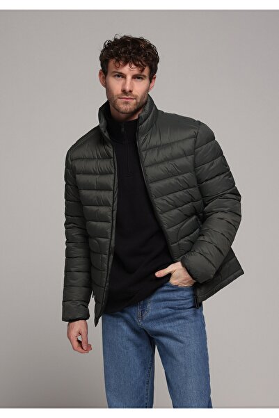 Colin's معطف أخضر للرجال بقصة ضيقة