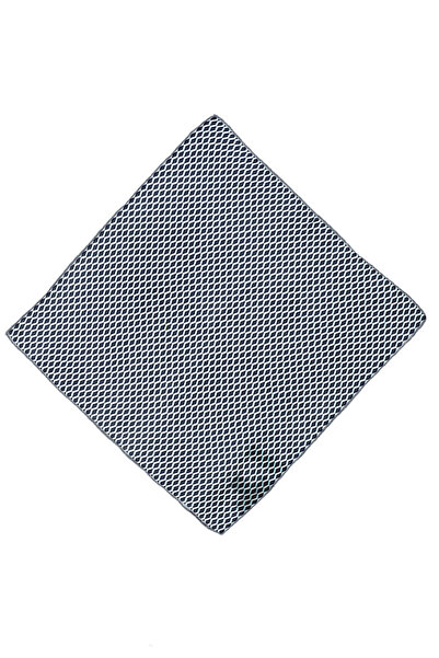 Abdullah Kiğılı Patterned Silk Handkerchief