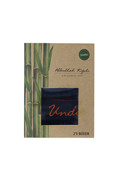 Abdullah Kiğılı 2-Piece Large Size Bamboo Blend Boxer Set