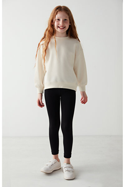 Penti Černé dívčí termo punčochy