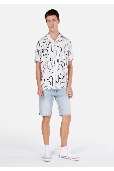 Colin's Straight Fit Düşük Bel Erkek Açık Mavi Jean Şort