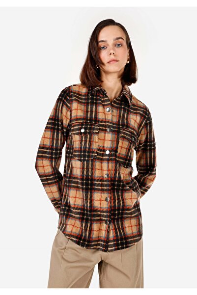 Colin's Regular Fit Με τσέπες Shirt Neck Γυναικείο πολύχρωμο μακρυμάνικο πουκ...