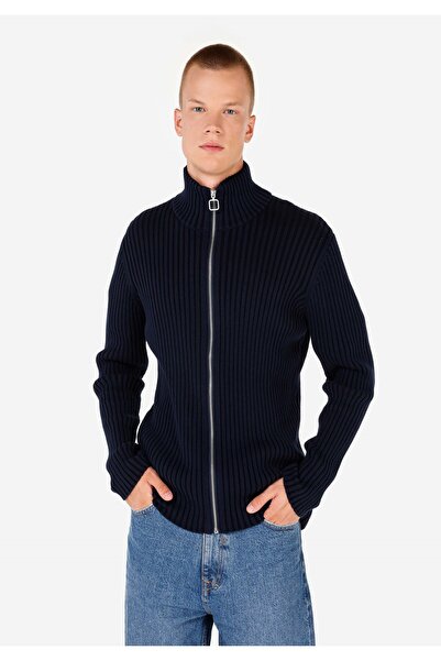 Colin's Slim Fit Erkek Lacivert Hırka