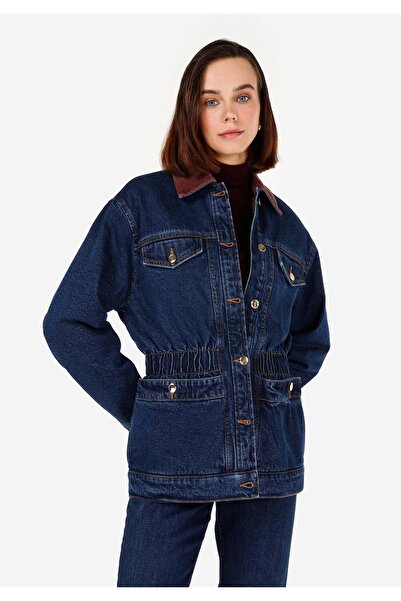 Colin's Γυναικείο σακάκι σε σκούρο μπλε χρώμα Slim Fit